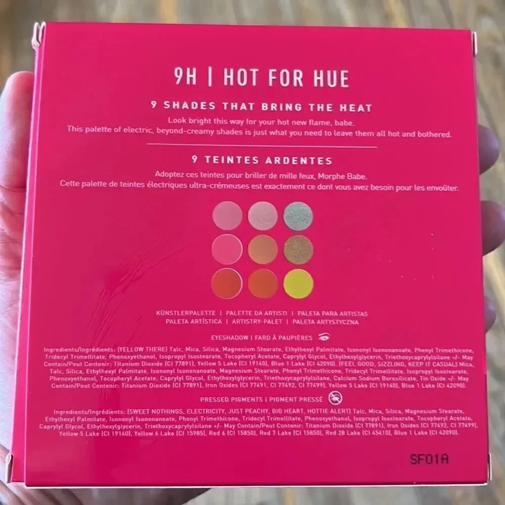 HP🥰Morphe Hot For Hue Artistry Palette